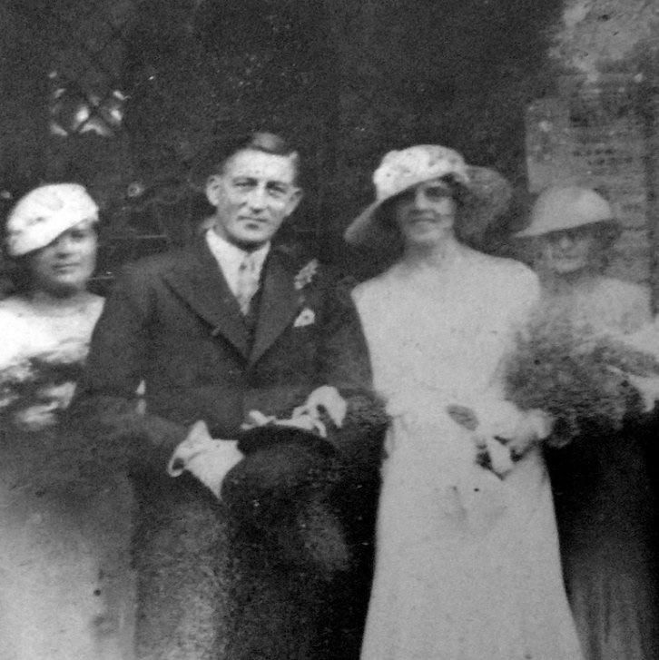 The wedding of Irving and Lillie