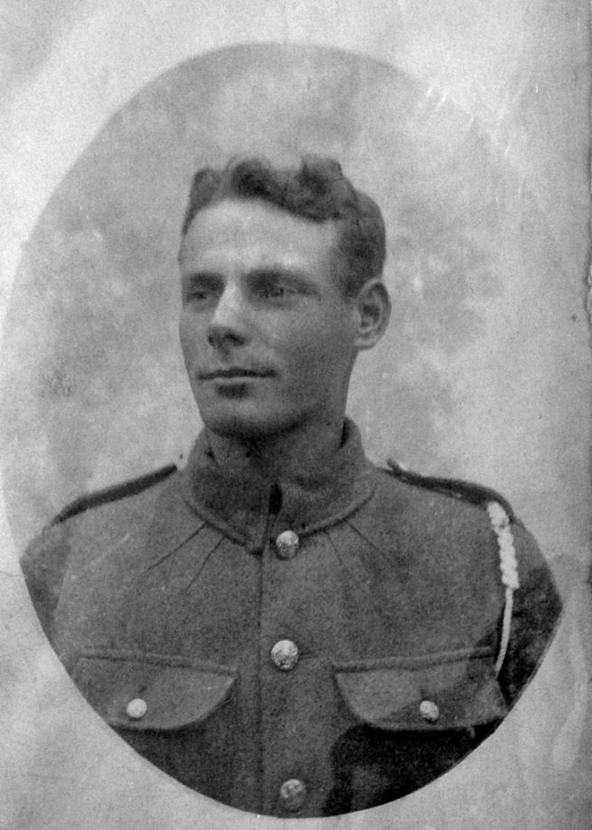 George in his uniform