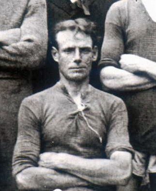 George as captain of the Ringstead Football Team (date unknown)