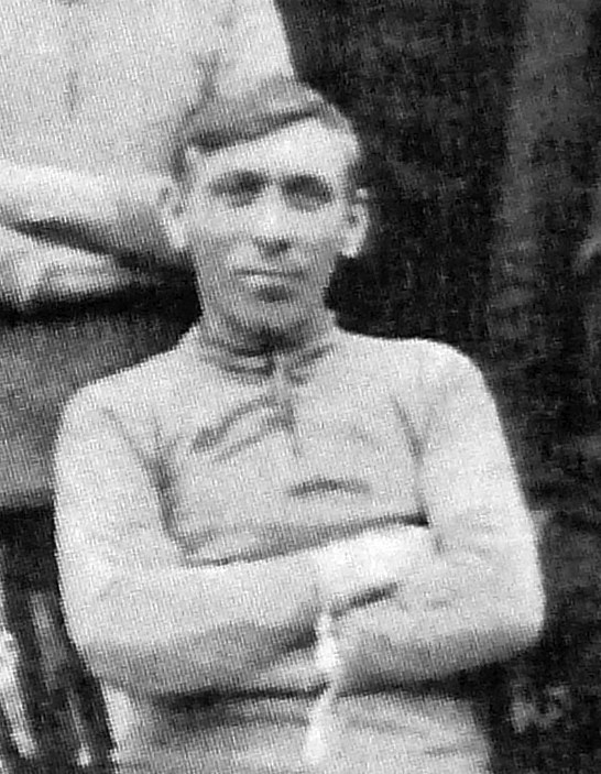 Jack as part of the winning Wollaston Victoria team which won the Wellingborough and District League title in 1909-10. From a newspaper cutting provided by the late Brian Ball, Grandson of Jack and Eunice.