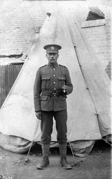Herbert John William Braybrook. Possibly in training camp