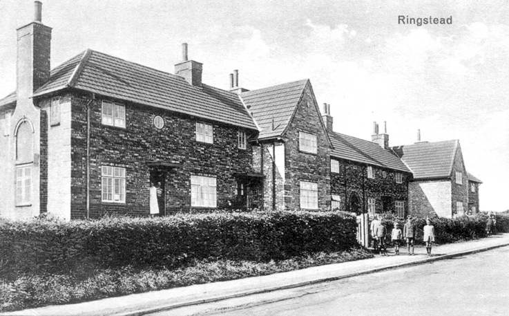 The Council Houses in Denford Road. With thanks to Peter Davies.