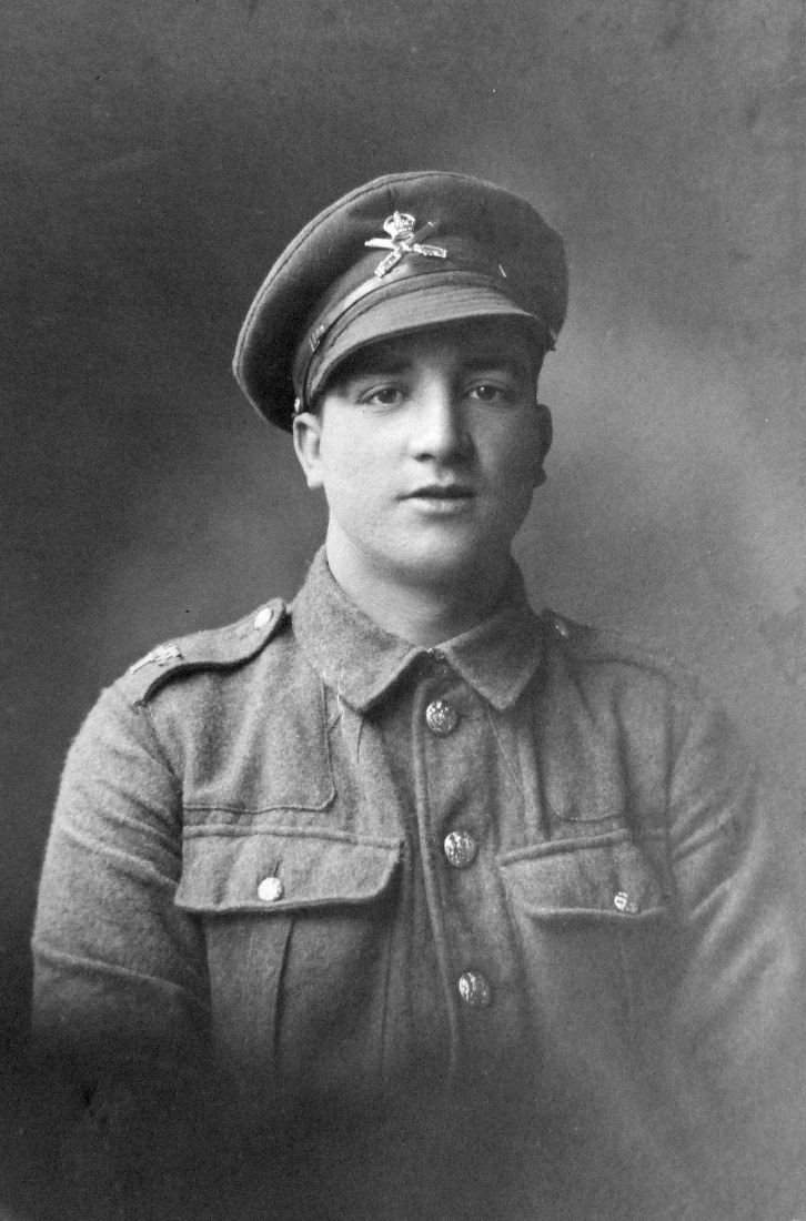 Ernest in his Machine Gun Corps Uniform
