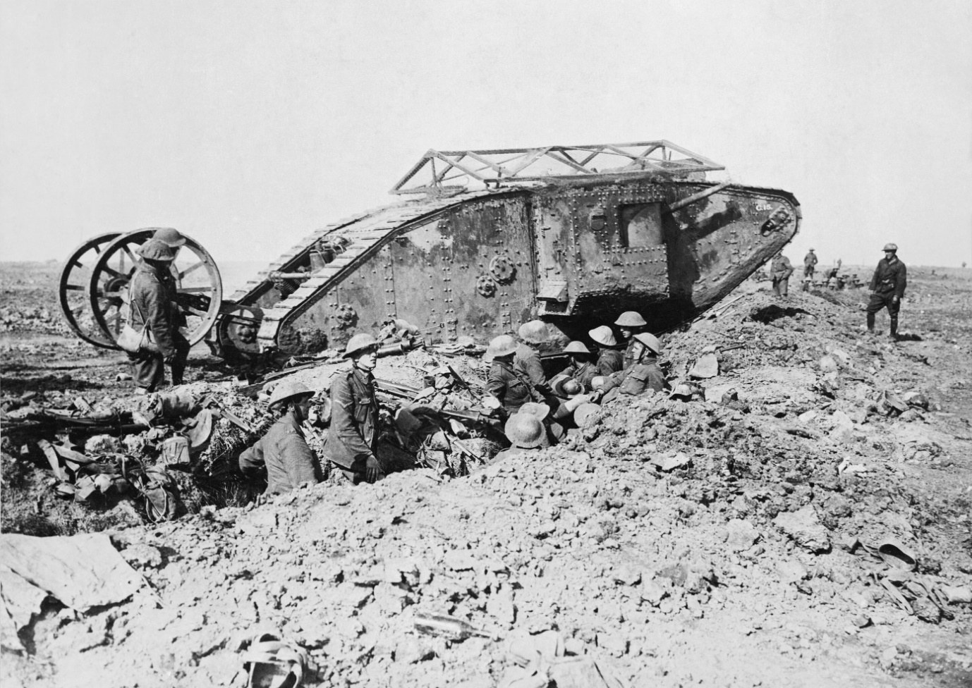 British Mark 1 male tank: Somme 25 September 1916