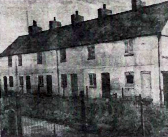 Leveratt’s Row just before demolition in the 1970s