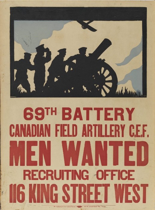 Canadian Wartime Recruiting Poster (©CWM 1994001-300)