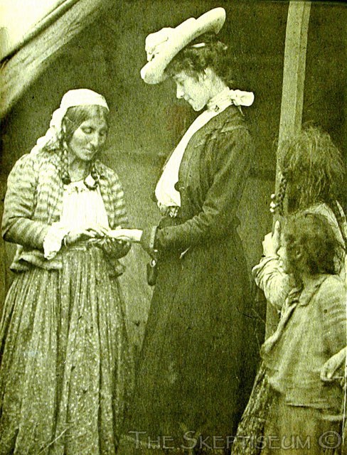 The Gypsy Palmist Late Nineteenth or early Twentieth Century. Place unknown. With the kind permission of The Skeptiseum ()