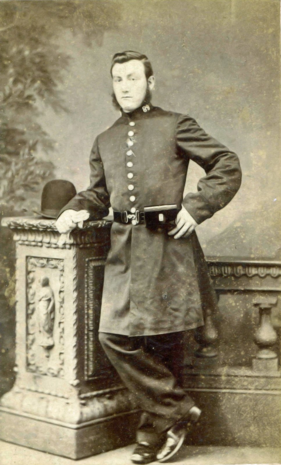 Unknown Constable in Northamptonshire County Constabulary. Pre 1870