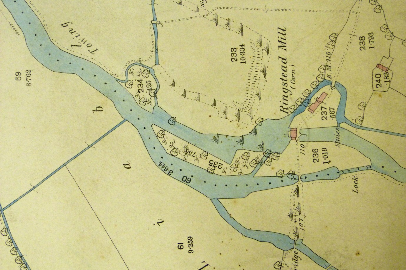 From1885 2½ inch to a mile Ordnance Survey map With the kind permission of Northamptonshire Record Office