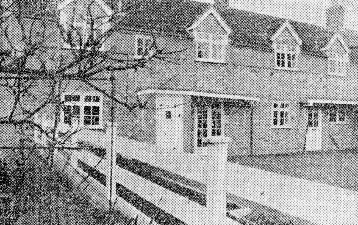 House in Carlow Street said by Wilfred Roberts to be where Benjamin and his family lived. His workshop was at the back (house much altered) Chronicle & Echo 1975