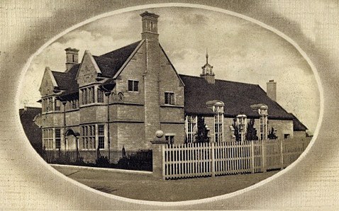 Higham Parish Rooms before they were used as a V.A.D. Hospital.