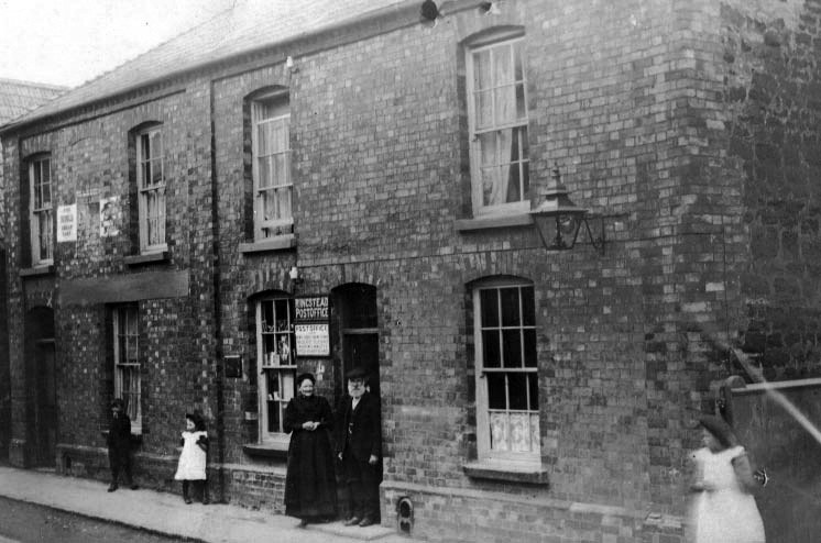 Ringstead Post Office with John and Mary Green in the doorway. (Probably taken in about 1911.) With the kind permission of Martin Parfett.