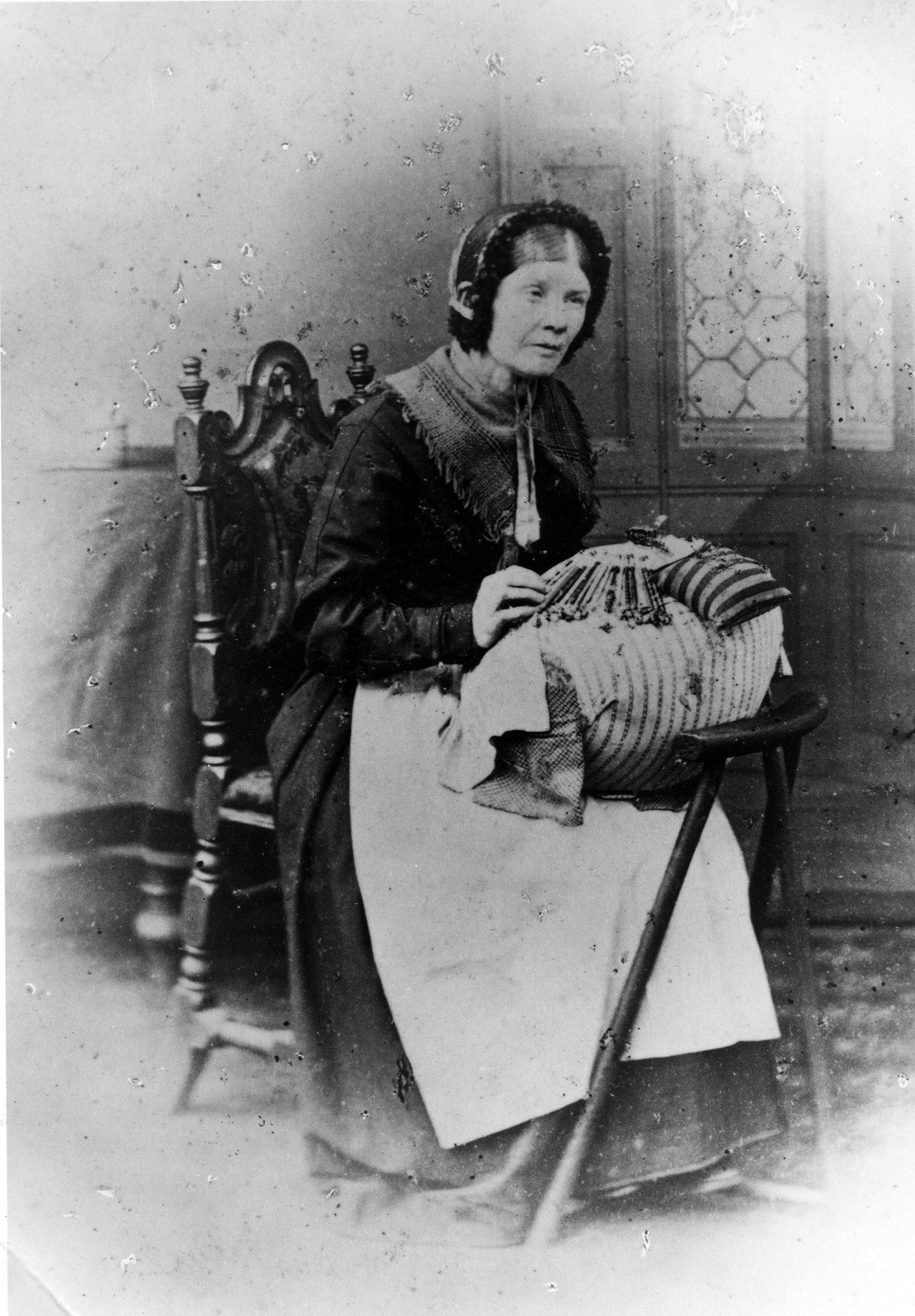 Hannah Peach. Taken in Photographic Studio 1884 -1900 With the kind permission of Northampton Museum & Art Gallery